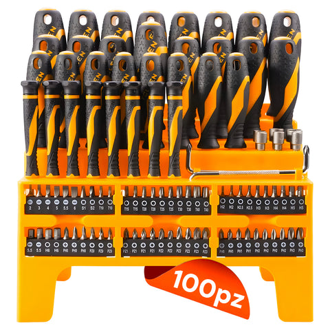 immagine-2-tolsen-set-100-pezzi-attrezzi-da-lavoro-con-cacciaviti-assortiti-inserti-e-bussole-ean-6933528722038