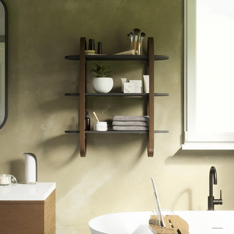 immagine-2-umbra-mensola-da-parete-3-ripiani-in-legno-nero-ean-028295357777