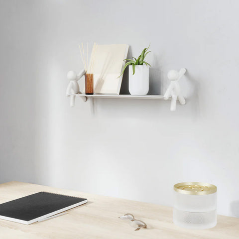 immagine-2-umbra-mensola-da-parete-buddy-in-plastica-bianco-ean-028295353922