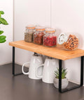 immagine-2-zeller-mensola-portaoggetti-in-bambu-e-metallo-36x155-ean-4003368274294