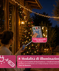 saint joy luci natalizie da esterno solari con telecomando 4 lunghezze ean 8050043128454