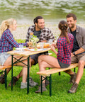 immagine-3-garden-friend-set-tavolo-e-2-panche-pieghevoli-da-esterno-in-legno-ean-8023755042530