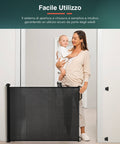 immagine-3-king-collection-cancelletto-di-sicurezza-per-bambini-con-tenda-estensibile-130x8x88cm-nero-ean-8023755055158