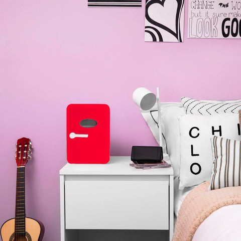 immagine-3-kumtel-mini-frigo-monoporta-4l-42w-rosso-ean-8694740430085