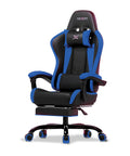 nexor sedia gaming reclinabile con poggiapiedi estraibile cuscino lombare e poggiatesta ean 8052879011771