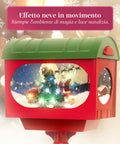 saint joy decorazione natalizia lampione flash 160 cm con led e musica per interno ed esterno ean 8388780246712