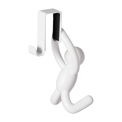 immagine-3-umbra-gancio-appendiabiti-sopraporta-buddy-bianco-ean-028295330978