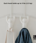 immagine-3-umbra-gancio-doppio-sopraporta-buddy-bianco-ean-028295503884