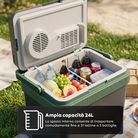 wintem borsa frigo elettrica 24l caldofreddo rinfresca fino a 18c sotto ambiente e riscalda fino a 65c ean 8056819067521