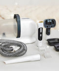 Kit toelettatura Pet Master con aspiratore silenzioso, spazzole e accessori per taglio pelo animali domestici
