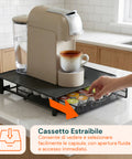 avilia home porta capsule caffe 36 posti con cassetto estraibile in metallo e base antiscivolo ean 8052879011269