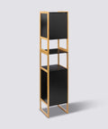 immagine-4-five-simply-smart-colonna-armadio-2-ante-da-bagno-33x33x170cm-nero-ean-3560232671272