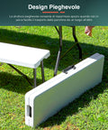 immagine-4-garden-friend-panca-da-picnic-rettangolare-pieghevole-183x30x44cm-bianco-ean-8023755050368