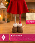 saint joy renna natalizia estendibile 45 80 cm con gambe telescopiche struttura in ferro 2 outfit scandinavo o country ean 8056819079593