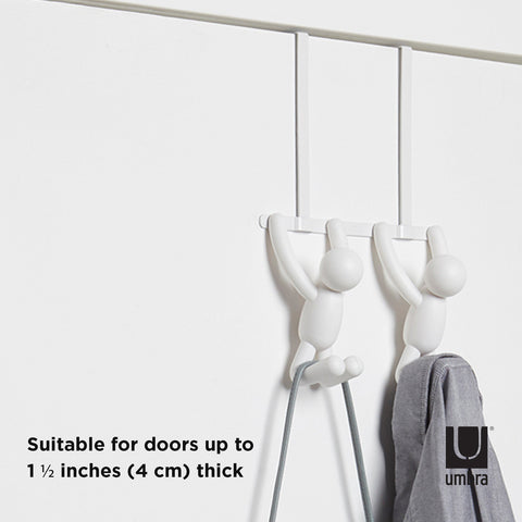 immagine-4-umbra-gancio-doppio-sopraporta-buddy-bianco-ean-028295503884