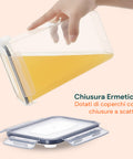 avilia home contenitori ermetici alimenti set 24 pezzi di diverse dimensioni con etichette ean 8052879011306