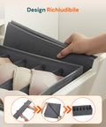 avilia home divisori cassetti set 8 organizer pieghevoli per armadio e como ean 8052879011108