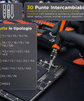 daimann kit 38 in 1 attrezzi riparazione elettronica di precisione in acciaio s2 con punte magnetiche ean 8056590070437