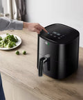 immagine-5-dpm-friggitrice-ad-aria-digitale-con-timer-4l-1200w-nera-ean-8058045252863