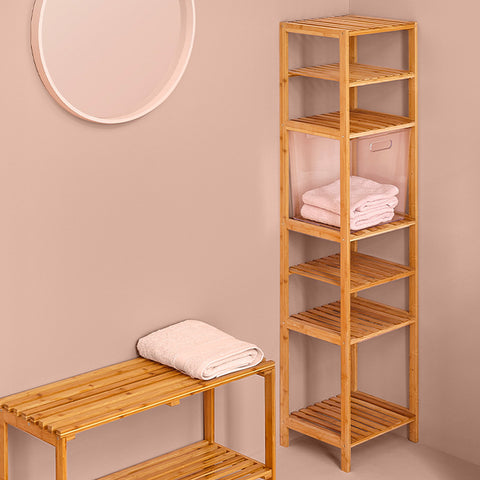 immagine-5-five-simply-smart-scaffale-a-colonna-in-bambu-con-4-ripiani-mensole-ean-3560239680437