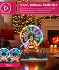 saint joy ruota panoramica natalizia joywheel con luci led movimento e musica ean 8050043127433