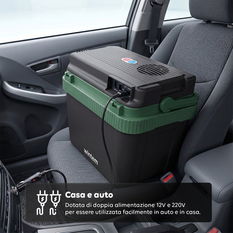 wintem borsa frigo elettrica 24l caldofreddo rinfresca fino a 18c sotto ambiente e riscalda fino a 65c ean 8056819067521