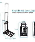 immagine-6-kombo-carrello-pieghevole-con-ruote-in-nylon-e-acciaio-max-30kg-nero-ean-8055384191877