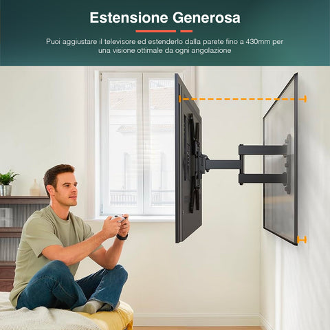 immagine-6-kombo-staffa-supporto-da-muro-per-tv-full-motion-da-26-a-55-pollici-ean-8050612771142