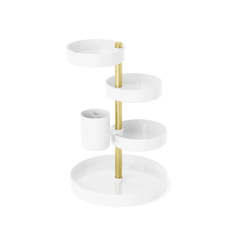 immagine-6-umbra-organizer-per-cosmetici-a-5-ripiani-girevoli-23x35cm-ean-028295393911
