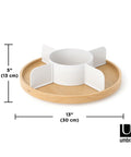 immagine-6-umbra-organizer-portaoggetti-rotondo-girevole-5-scomparti-30cm-ean-028295398602