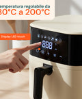 wintem friggitrice ad aria 45l con display led touch e 7 programmi di cottura 1800w ean 8052286432213