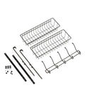 immagine-6-zeller-pensile-da-porta-multiuso-5-ganci-e-2-cestini-in-metallo-ean-4003368187730