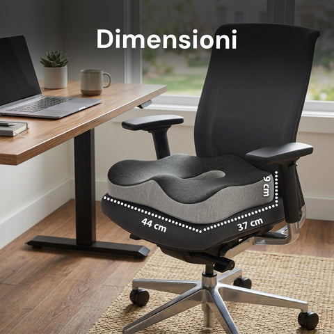 avilia home cuscino posturale ergonomico in memory foam forma a u per gambe e fianchi 44x37x9 cm ean 8052879011191