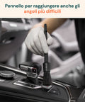 daimann kit pulizia auto professionale con 16 pezzi in morbido tessuto chenille ean 8056590070321