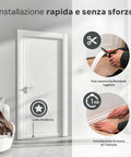 kombo base porta a spazzola adesiva 1m in pvc isolante termico rumori ean 8055384191730