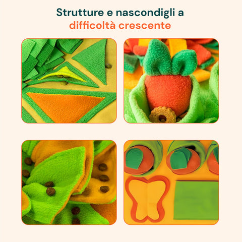 puppy lovers gioco olfattivo per cani tappeto interattivo 79x485 cm facile da pulire ean 8054806950207