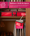 saint joy organizer multiuso per addobbi natalizi in tessuto oxford con manici e tasche ean 8050043127549