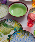 tognana set piatti 18 pezzi porcellana tropicale lavabile microonde e forno ean 8056444301205