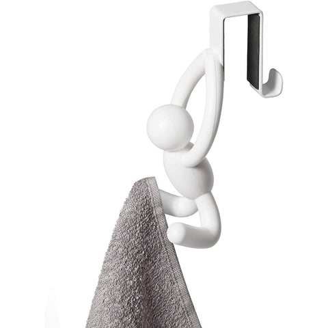 immagine-7-umbra-gancio-appendiabiti-sopraporta-buddy-bianco-ean-028295330978