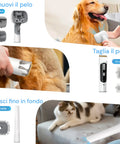 Pet Grooming Set multifunzione - Rimuovi taglia e pulisci pelo cani gatti con accessori professionali toelettatura