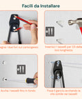daimann kit 16 ganci da muro per officina o garage diverse misure e usi ean 8056590070307