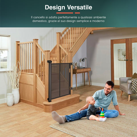 immagine-8-king-collection-cancelletto-di-sicurezza-per-bambini-con-tenda-estensibile-130x8x88cm-nero-ean-8023755055158