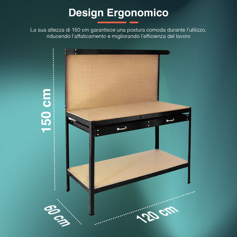 immagine-8-kombo-banco-da-lavoro-2-ripiani-e-1-cassetto-in-acciaio-con-schienale-in-mdf-150x120x60cm-ean-8050612778844