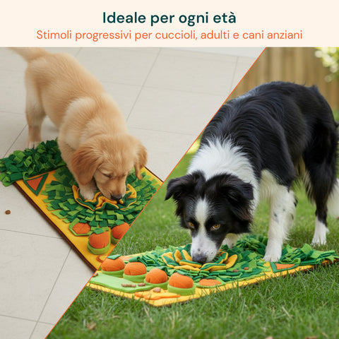 puppy lovers gioco olfattivo per cani tappeto interattivo 79x485 cm facile da pulire ean 8054806950207