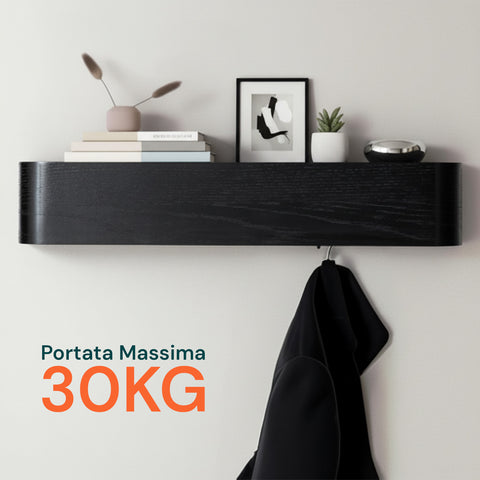 avilia home appendiabiti da muro design moderno con 5 ganci a scomparsa ean 8052879010736