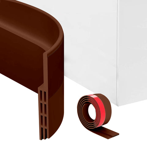 kombo base porta a spazzola adesiva 1m in pvc isolante termico rumori ean 8055384191730