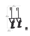 immagine-9-umbra-gancio-doppio-sopraporta-buddy-nero-ean-028295503860