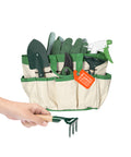 zendea set giardinaggio 6 pezzi con borsa 30x20x15cm e guanti completo per esterni ean 8015361456313