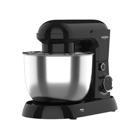Avilia Impastatrice Planetaria 1500W Ciotola Inox 5L 10 Velocità con Ricettario, Accessori e Funzione Pulse Nera Ean-8056819047578