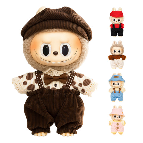 Set 5 Outfit per Bambole 17 cm– Abiti Tematici Vari Stili